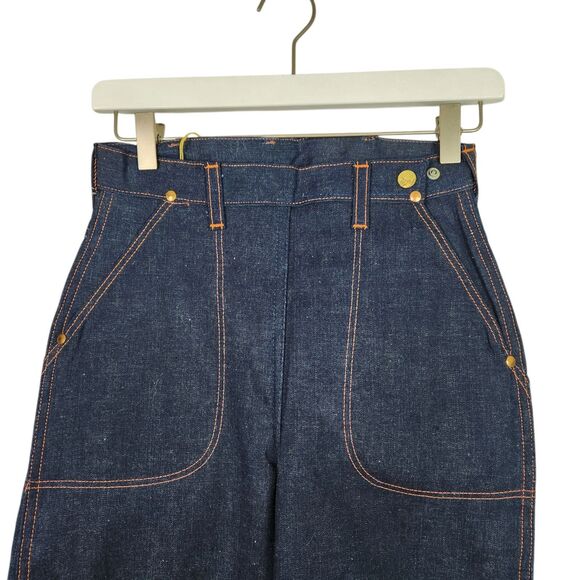 Vtg 40s 50s Jeanies By‎ BLUE BELL Jeans Girls' 12 Medium Warmly Lined Deadstock - Picture 4 of 11